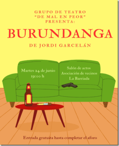 Obra de teatro «Burundanga»