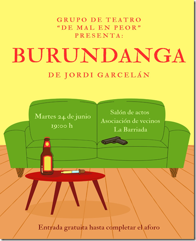 Lee más sobre el artículo Obra de teatro «Burundanga»
