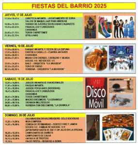 Fiestas 2025